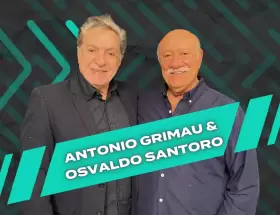 Antonio Grimau y Osvaldo Santor