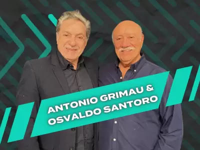 Antonio Grimau y Osvaldo Santor