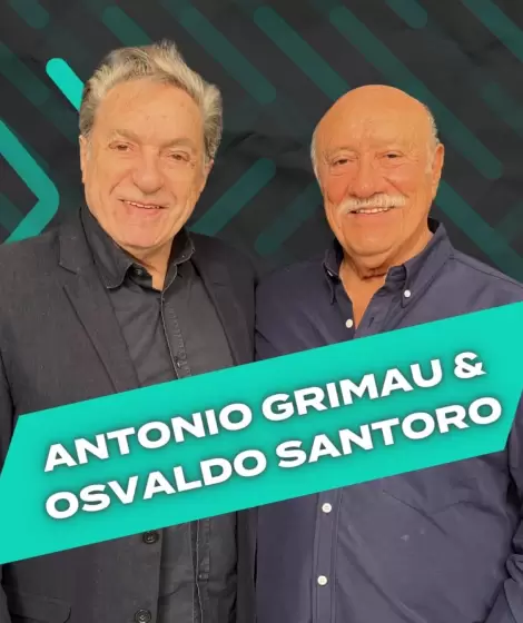 Antonio Grimau y Osvaldo Santor