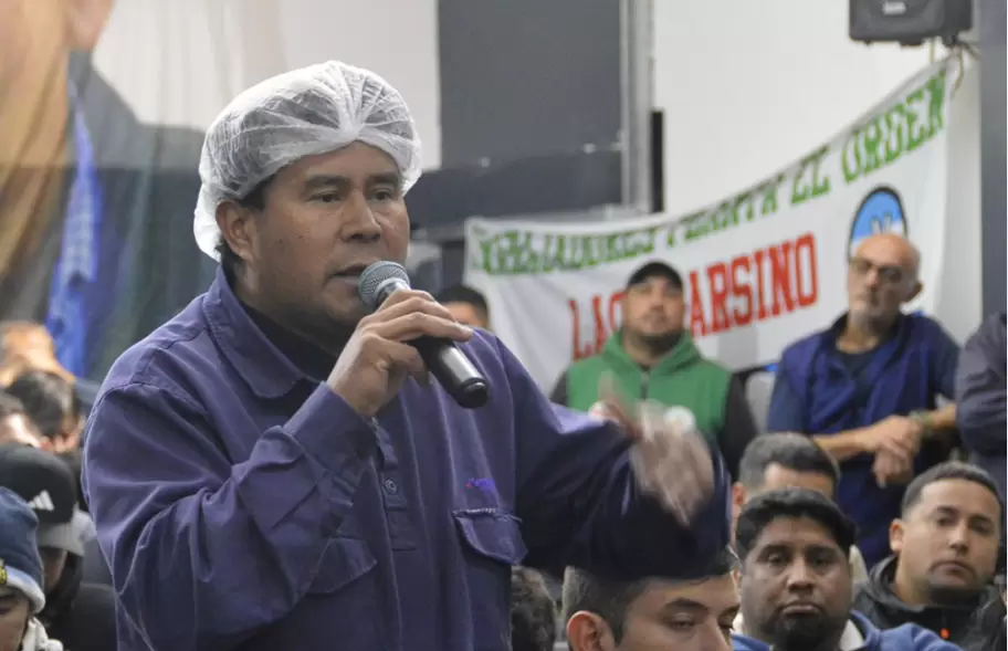 Jorge Penayo, delegado sindical de Mondelez.