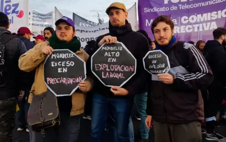 Mondelez es una multinacional que fabrica ultraprocesados de galletitas y dulces