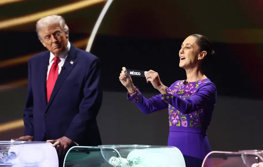 El sorteo combin a Donald Trump y Claudia Sheinbaum, dos figuras que estn en las antpodas polticas