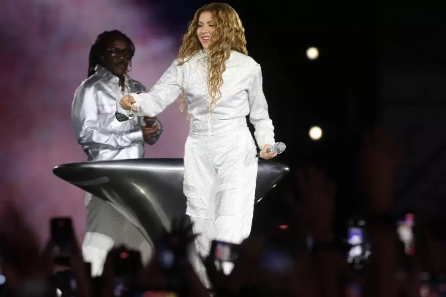 Shakira hizo vibrar al estadio de Vélez