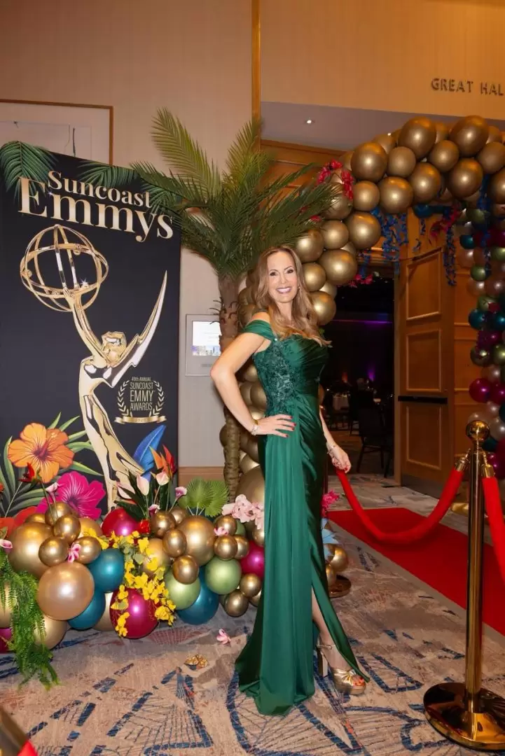 Natalia Denegri volvió a brillar en los Suncoast Emmy Awards 2025