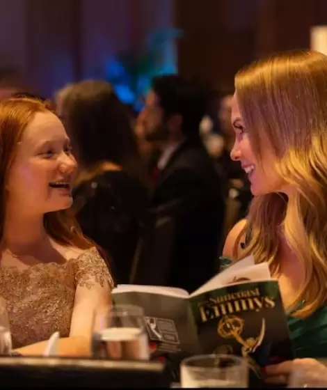 Natalia Denegri volvi a brillar en los Suncoast Emmy Awards 2025