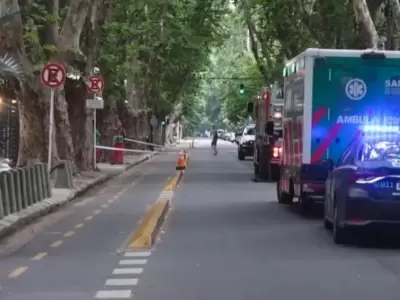 Un hombre muri� tras caer desde un noveno piso