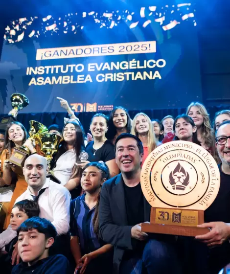 Olimpadas Malvinenses: una gala histrica coron la 2 edicin especial por el 30 aniversario