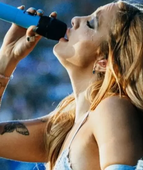 �ngela Torres en el reci de Shakira