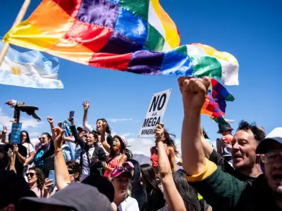 "El agua no se negocia"