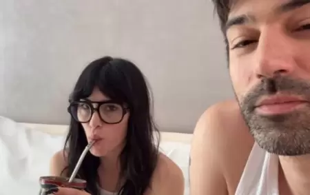 Lali Espsito y Pedro Rosemblat