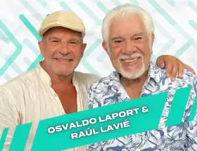 Osvaldo Laport y Ra�l Lavi�