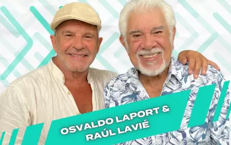 Osvaldo Laport y Ral Lavi