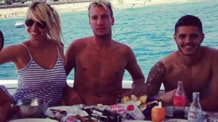 La famosa "icardiada": Wanda Nara, Maxi López y Mauro Icardi