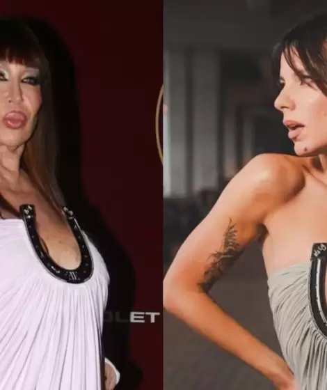 Moria Cas�n y Gimena Accardi