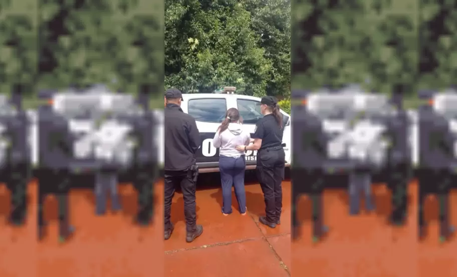 La joven de 27 años fue detenida.