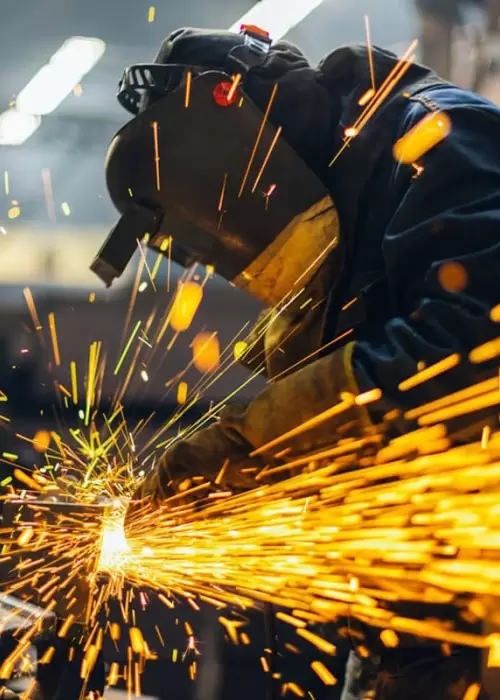 El sector metal�rgico se vio afectado por la recesi�n.