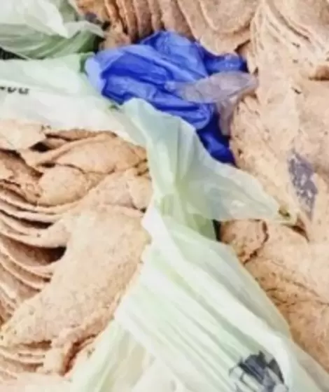 Decomisan "milanesas" hechas con papel higi�nico en plena fiesta patronal