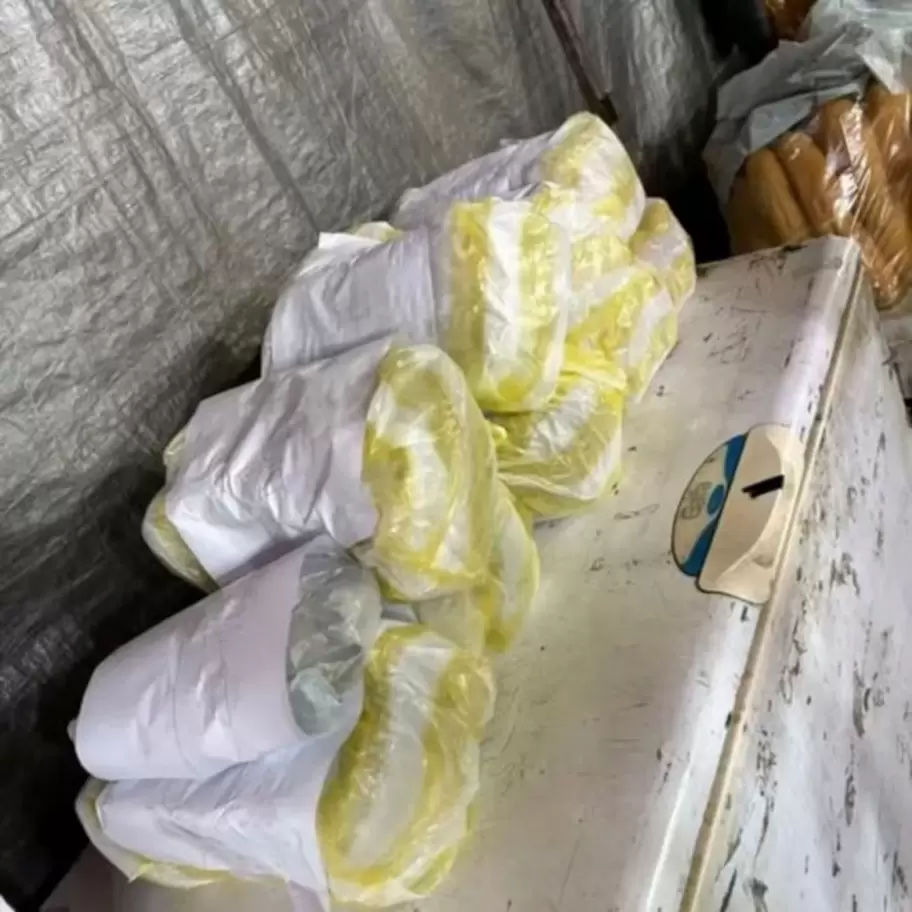 Decomisan "milanesas" hechas con papel higiénico en plena fiesta patronal