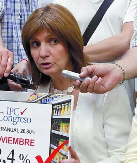Cuando Patricia Bullrich se quejaba de una inflaci�n del 2,4%