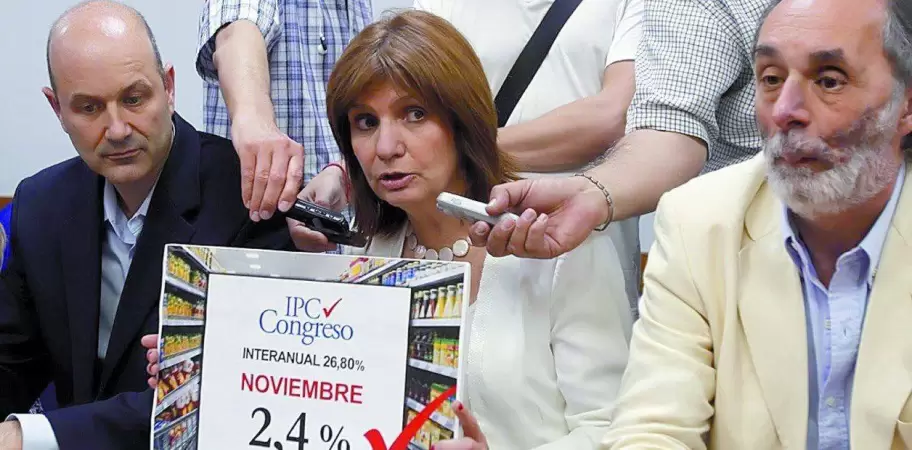 Cuando Patricia Bullrich se quejaba de una inflaci�n del 2,4%