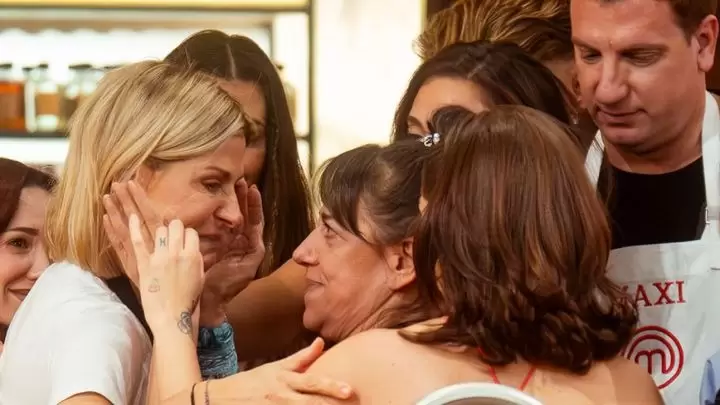 Eugenia Tobal se despidió de sus compañeros en Masterchef