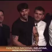 Pedro Rosemblat ganó el Martín Fierro y se lo dedicó al streaming del Gordo Dan: "Me produce especial alegría ganarle"