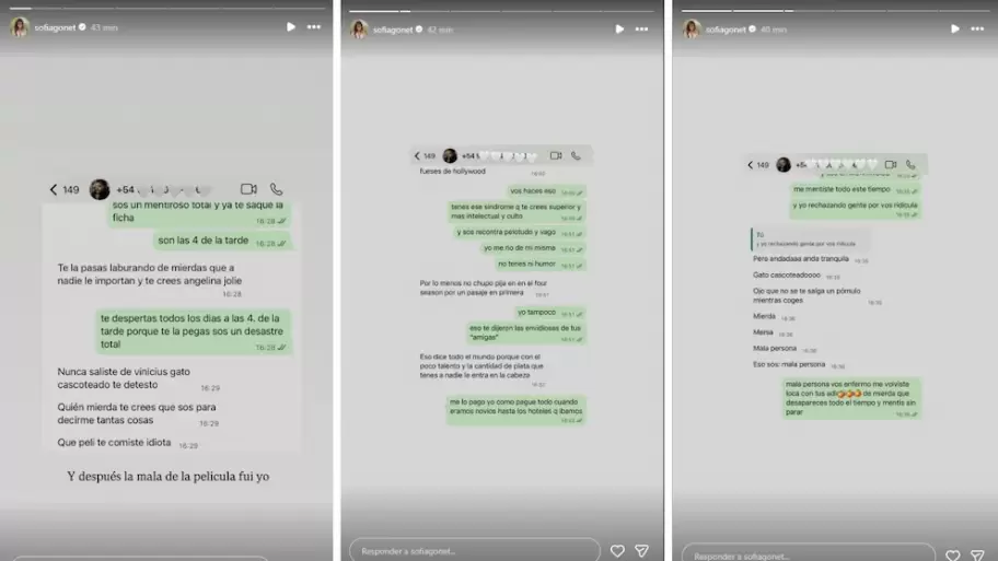 Los chats que filtr� "La Reini" para exponer a Homero Pettinato