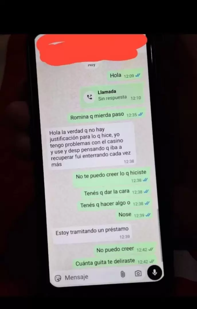 La mamá a cargo de juntar la plata reconoció que la gastó en el casino