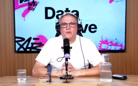 Mauro Federico, uno de los conductores de Carnaval