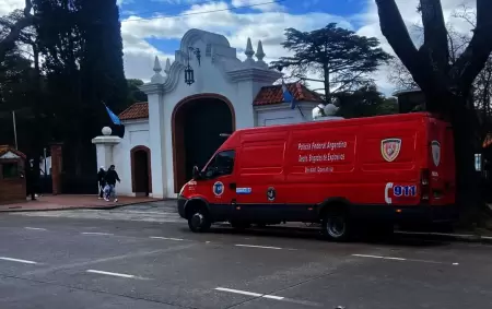 Un soldado fue hallado sin signos vitales en la Quinta de Olivos