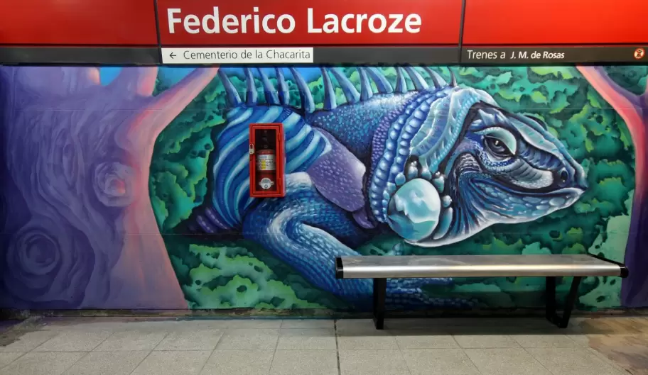 Trabajadores del subte liberaron molinetes en la estaci�n Federico Lacroze