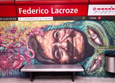 Trabajadores del subte liberaron molinetes en la estaci�n Federico Lacroze