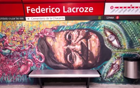 Trabajadores del subte liberaron molinetes en la estaci�n Federico Lacroze