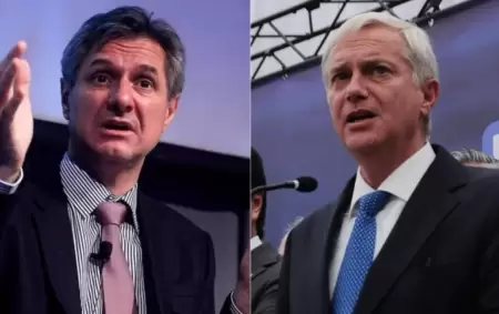 Los chilenos Jos� Luis Daza y Jos� Antonio Kast.