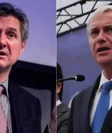 Los chilenos Jos� Luis Daza y Jos� Antonio Kast.