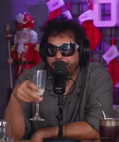 El brindis de Homero Pettinato