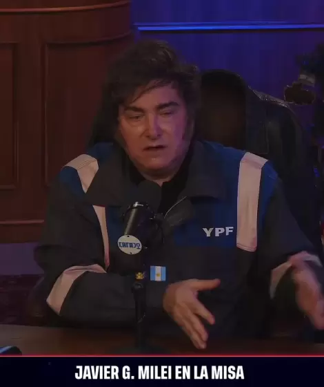 Javier Milei en Carajo