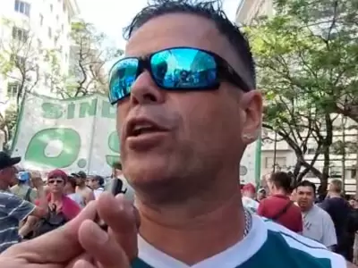 Roberto Giliberto, delegado de Obras Sanitarias: "Quiero que haya un paro por tiempo indeterminado"