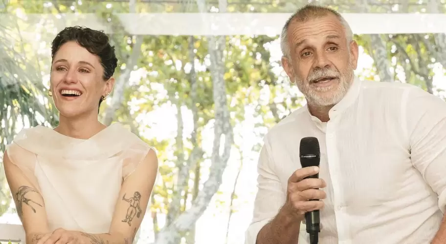 Sof�a Zelaschi y Christian Petersen