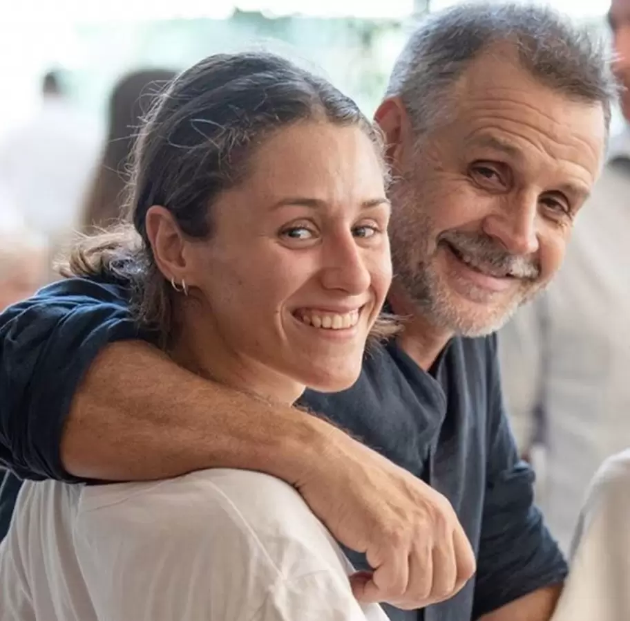 Christian Petersen y Sof�a Zelaschi