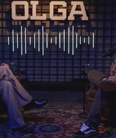 Santiago "Chano" Charpentier junto a Migue Granados en Olga, en la entrevista que brind� tras cuatro a�os sin dar notas.