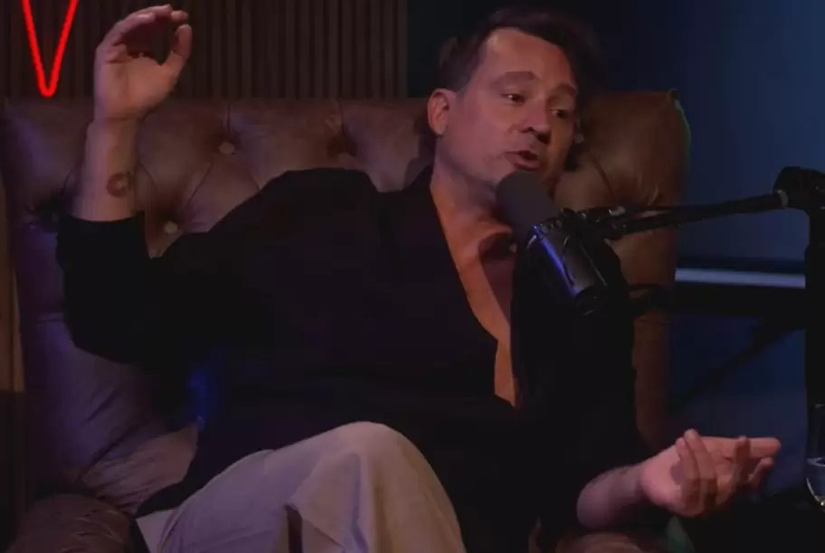 Santiago "Chano" Charpentier en la entrevista que brind� a Olga.