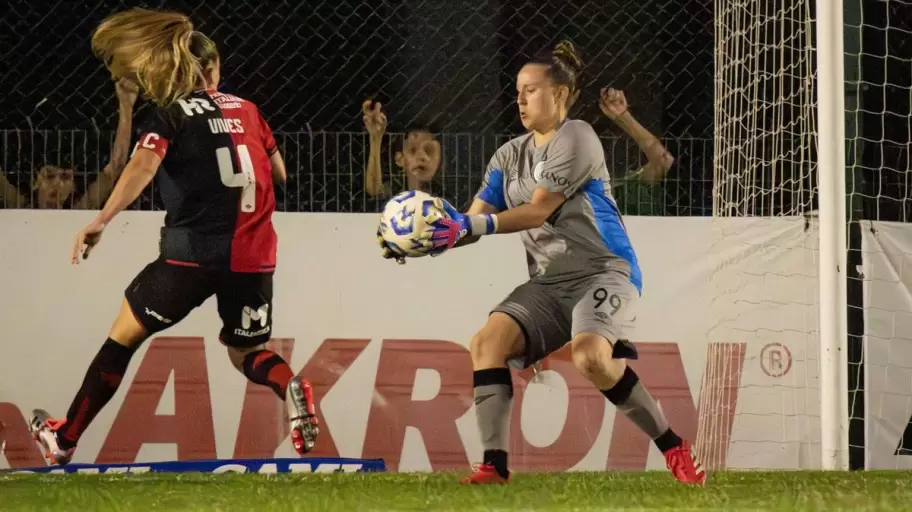 Agustina S�nchez fue la protagonista del partido