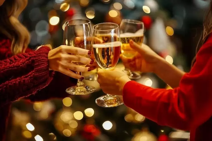 El brindis de Navidad podr� ser al aire libre