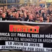 Masiva movilizaci�n de trabajadores del neum�tico: paro por 24 horas y un conflicto que crece