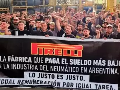 Trabajadores de Pirelli