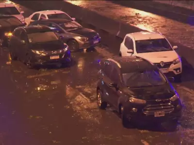 Inundaci�n en Panamericana