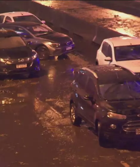 Inundaci�n en Panamericana