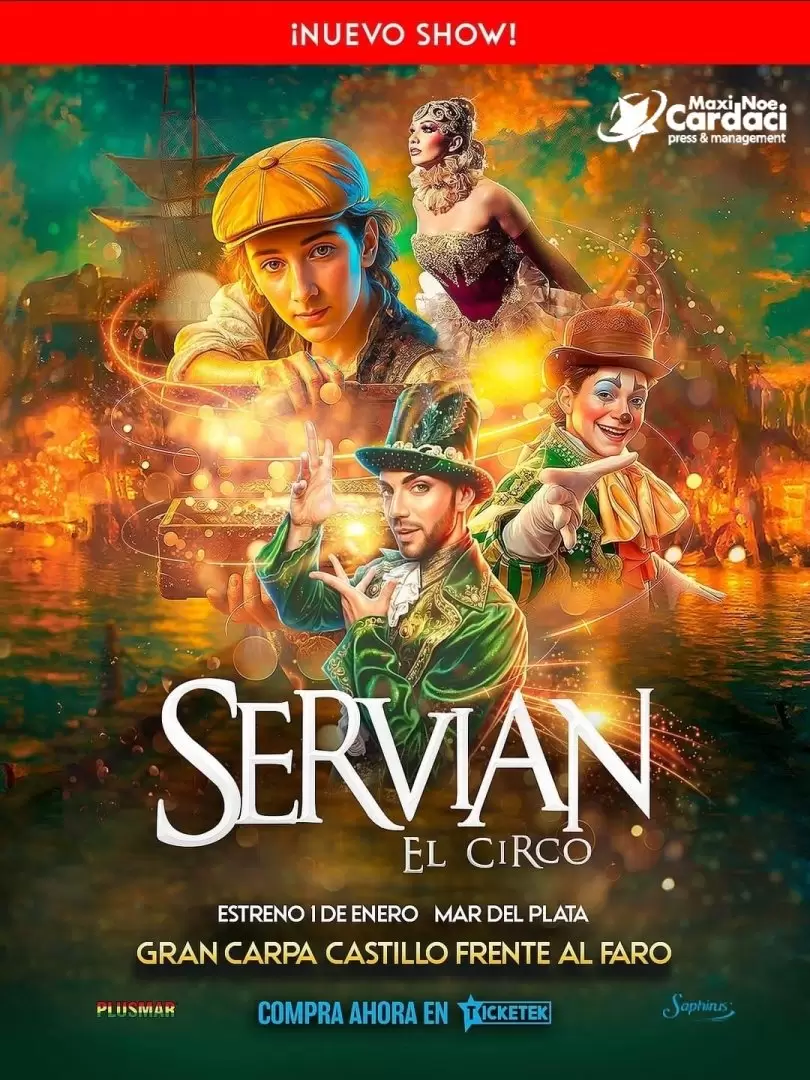 Servian El Circo vuelve a Mar del Plata y nos invita a descubrir "El Origen M�gico"