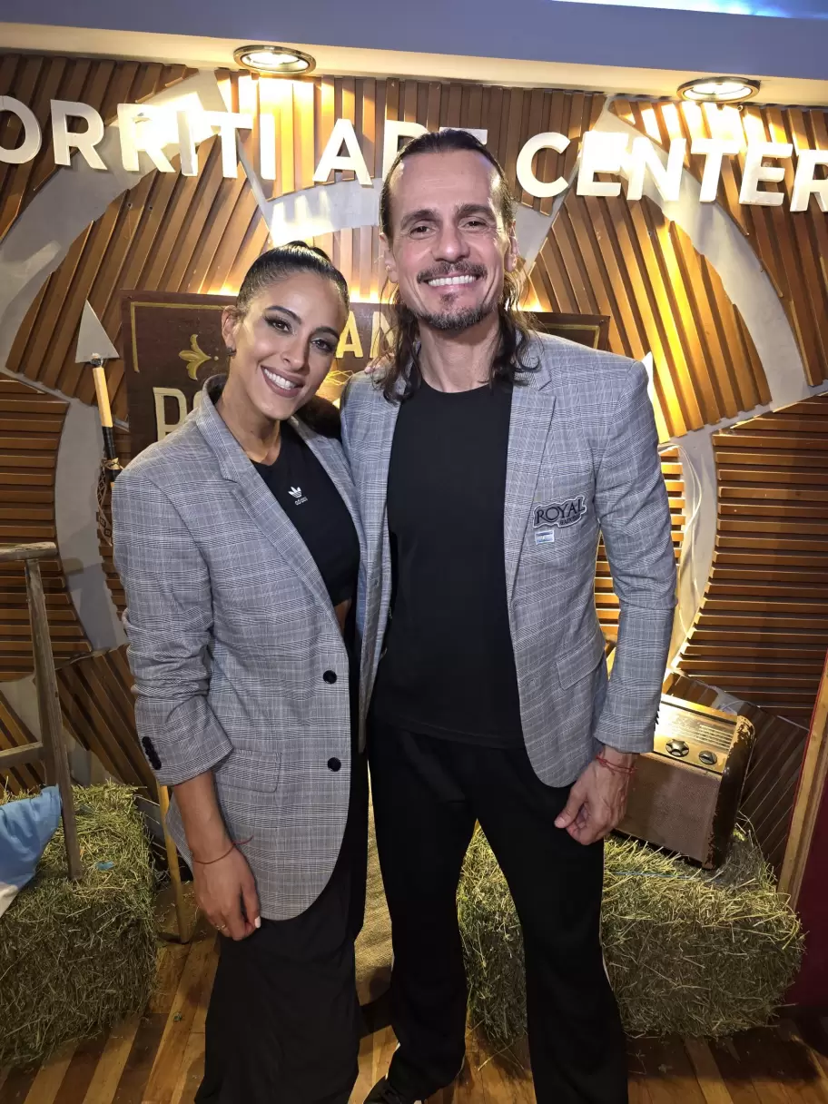 Celeste Muriega y Christian Sancho son los protagonistas de Royal Gauchos en la Argentina.